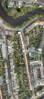 the free horizon of Transit Circle across the Witte Singel.