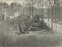 Collapsed houses Collapsed houses