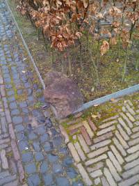 Remains of the old defensive wall around Leiden. Remains of the old defensive wall around Leiden.